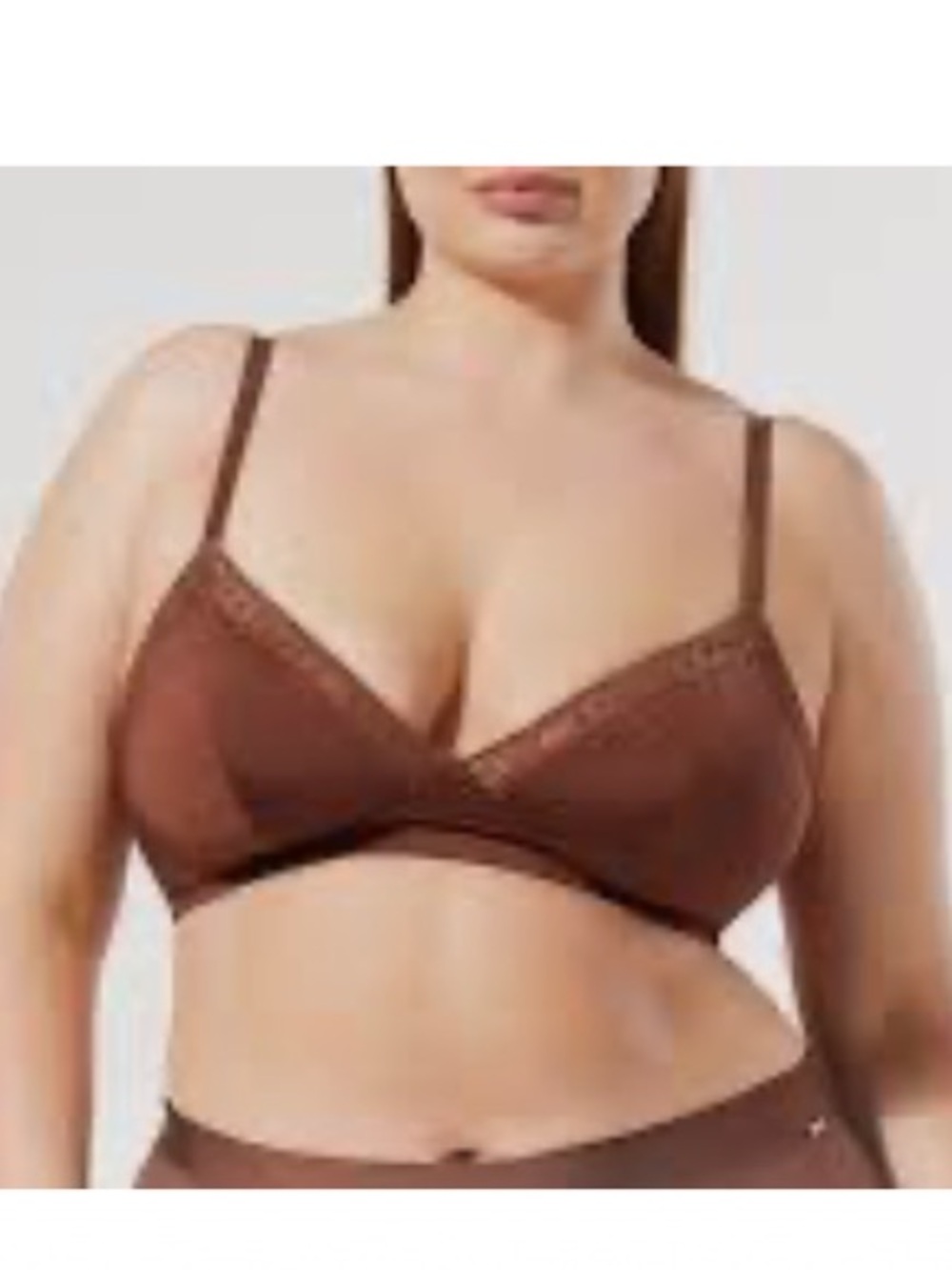 NWT Savage X Fenty Microfiber Logo-Trim Unlined Bralette
